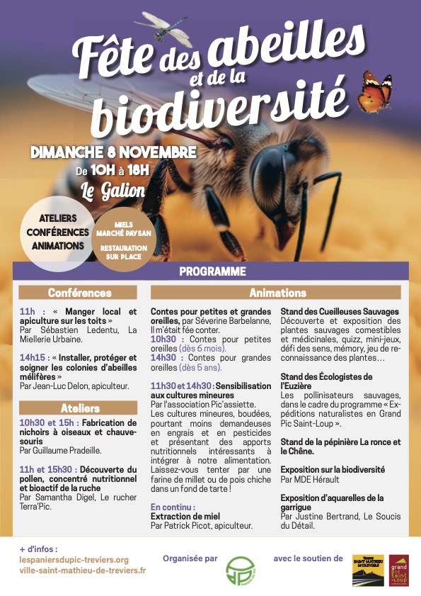 Programme fete des abeilles 2026