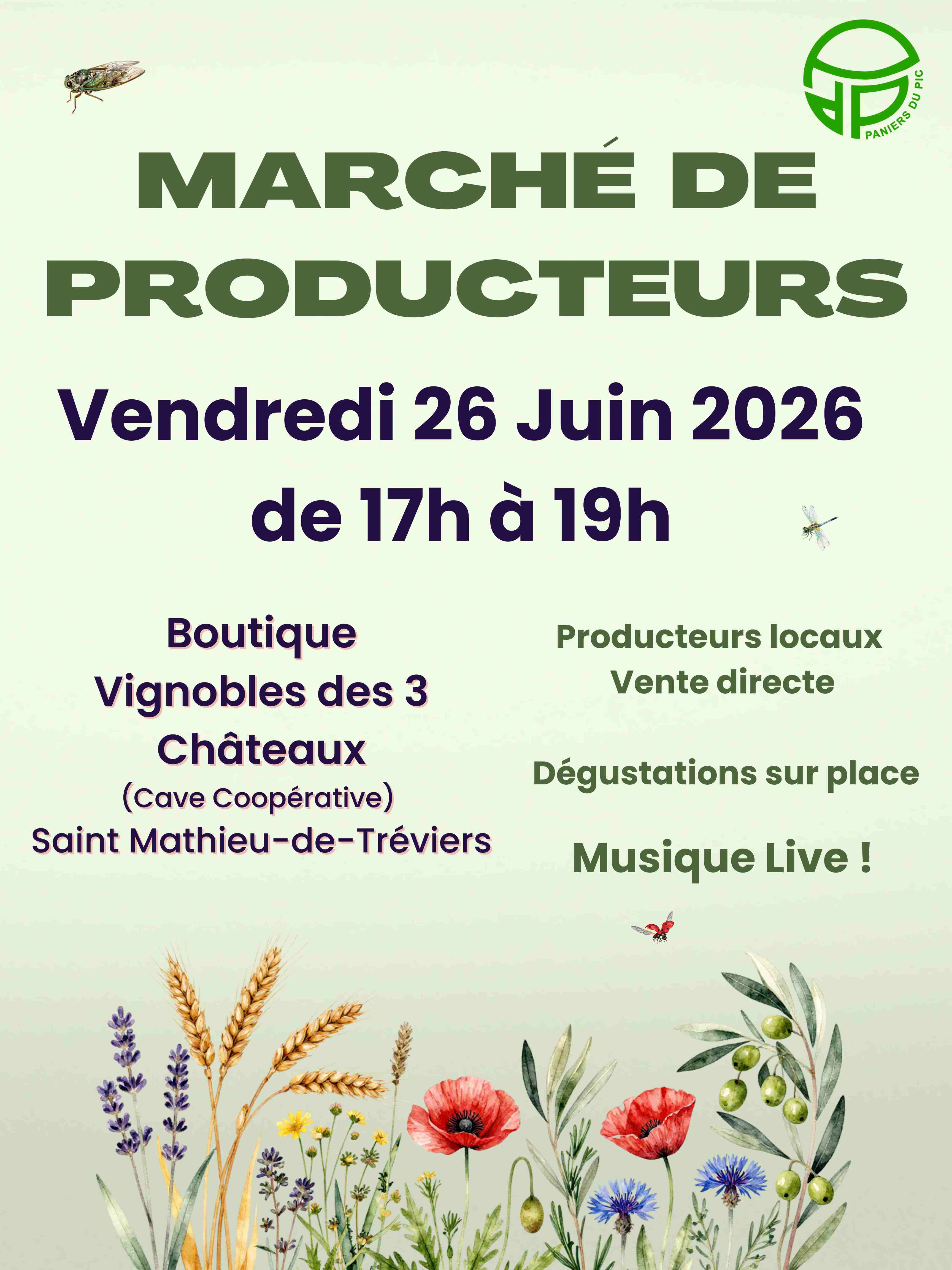 Affiche March Ete Juin 2026